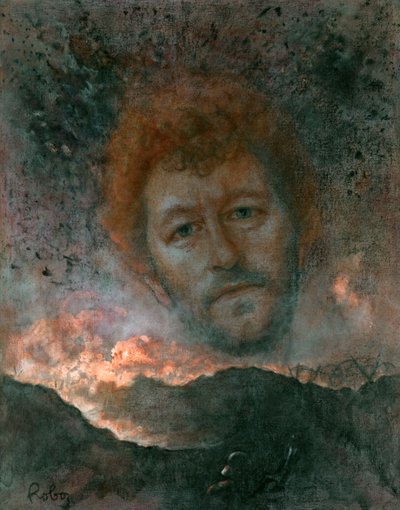 Retrato de Sebastian Faulks de Rudolf Eichstaedt